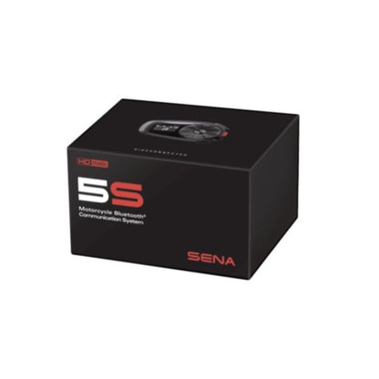 Sena 5S Bluetooth On Ear Headphones Communication System (Black) – 2 Yrs Sena India Waterproof Warranty