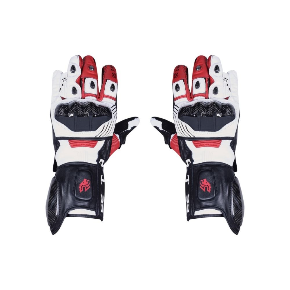 RT 33 Red Line Racer Riding Gloves – Roaring Toyz 33