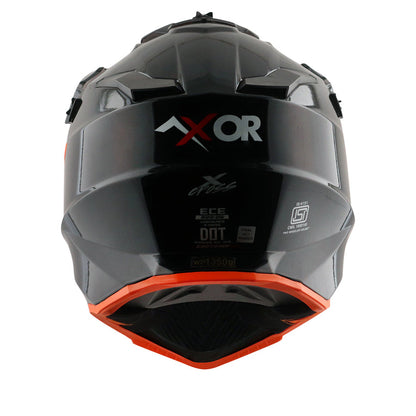 Axor X-cross Single Color Helmet Black Orange