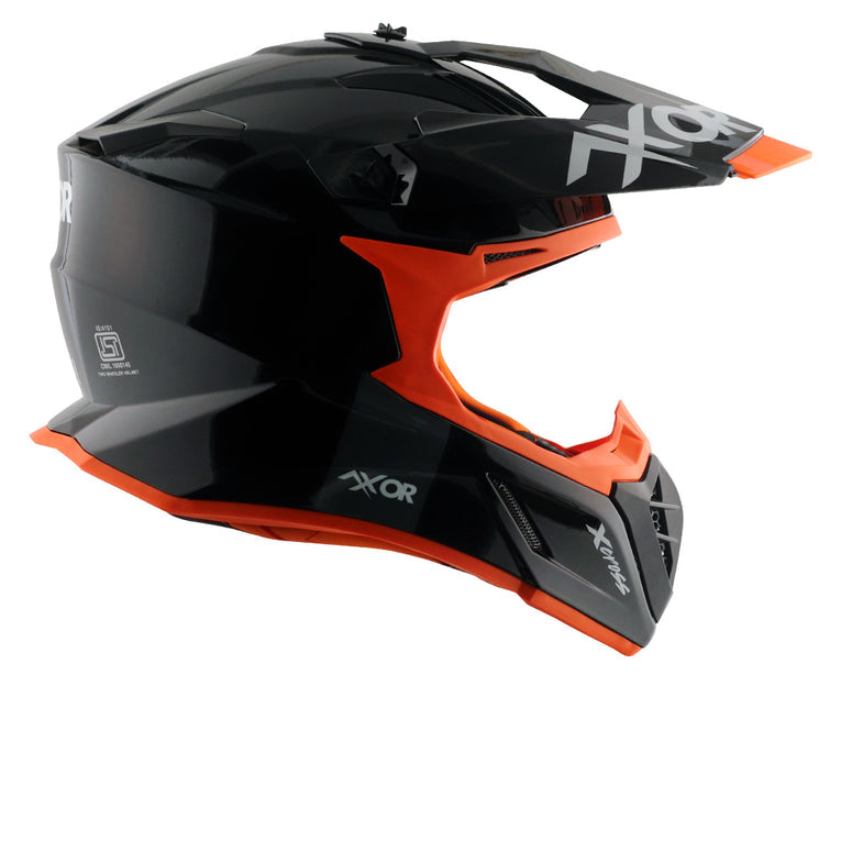 Axor X-cross Single Color Helmet Black Orange