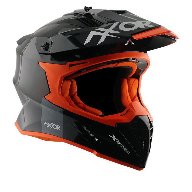 Axor X-cross Single Color Helmet Black Orange