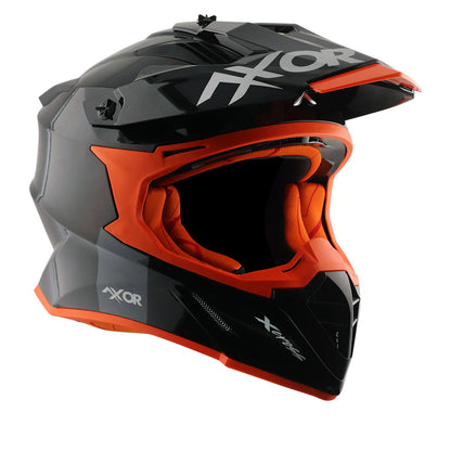 Axor X-cross Single Color Helmet Black Orange