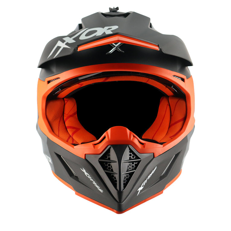 Axor X-cross Single Color Helmet Dull Black Orange