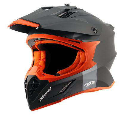 Axor X-cross Single Color Helmet Dull Black Orange