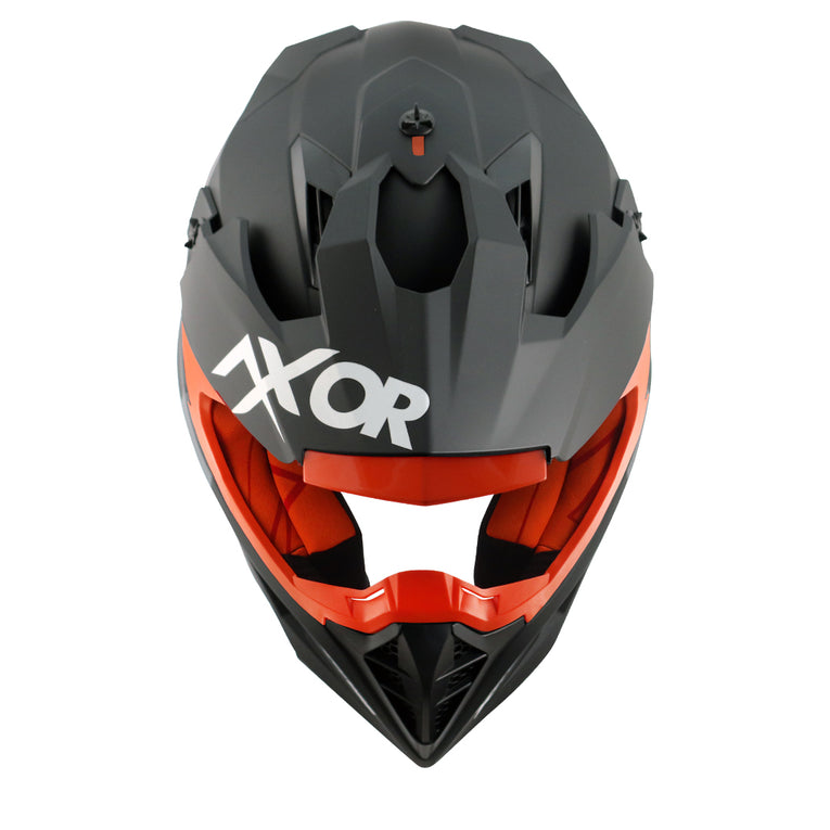 Axor X-cross Single Color Helmet Dull Black Orange