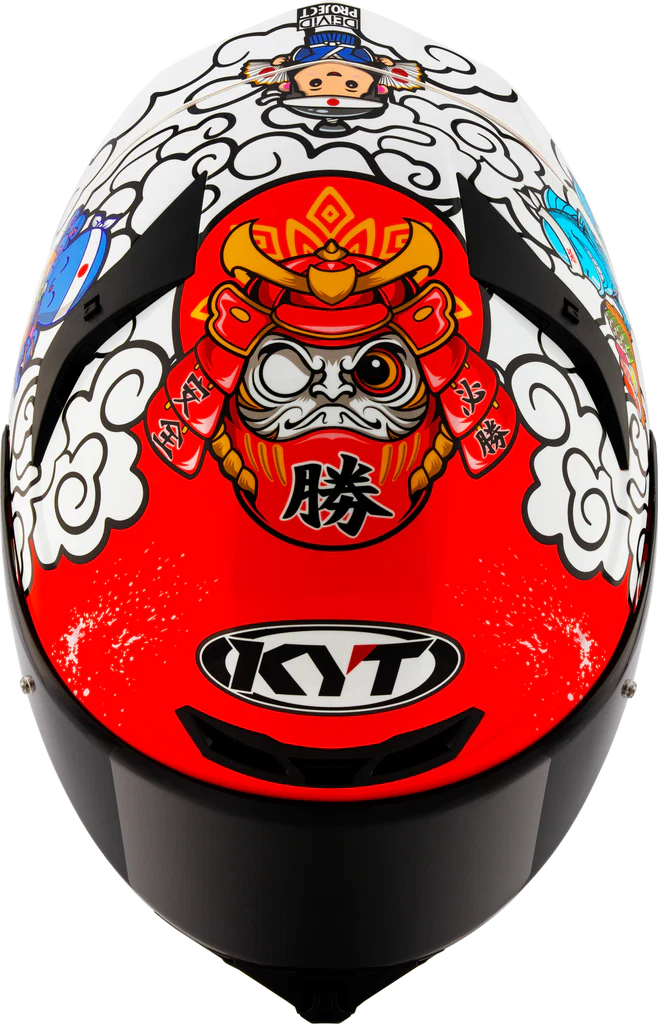 KYT TT Revo Sushi Time Gloss Helmet