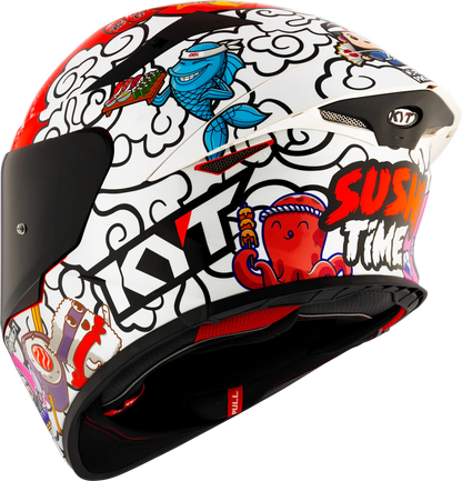 KYT TT Revo Sushi Time Gloss Helmet