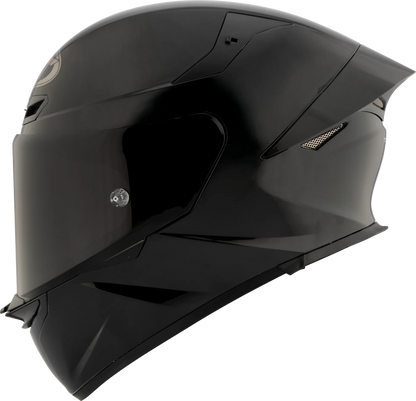 KYT TT Revo Plain Black Helmet
