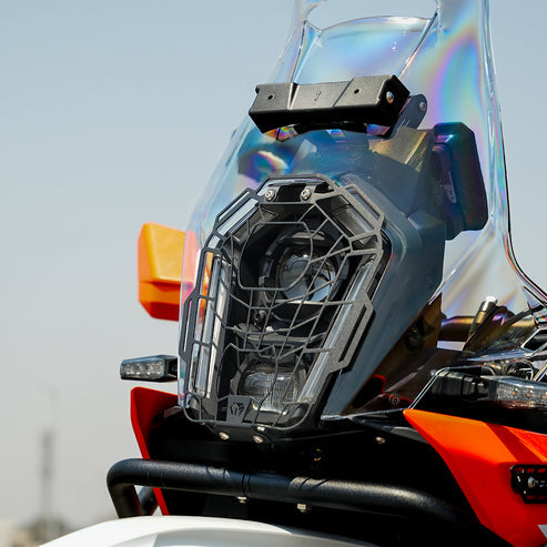 HEADLIGHT GUARD SPIDER VERISON FOR KTM 390 Adventure/Adventure X
