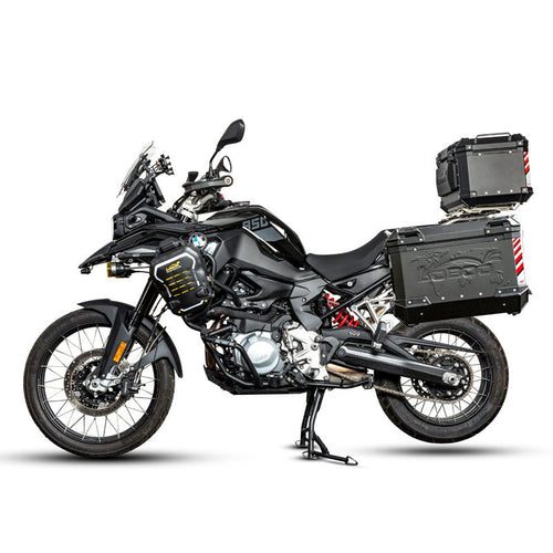 L7S Motorcycle Auxiliary Lights – 15000LM High/Low Beam Driving Fog Lamps, 3 Warning Modes, IP68 Waterproof, CNC Alloy Housing, Fits 22–28mm Bars (Pair)