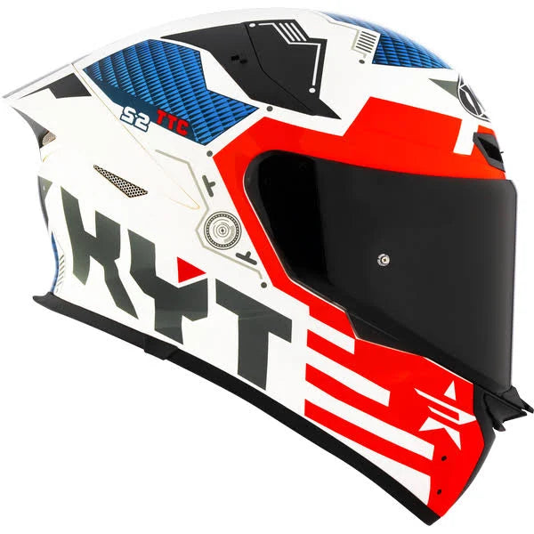 KYT TT Revo Fuselage Red Gloss Helmet