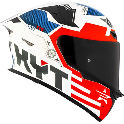 KYT TT Revo Fuselage Red Gloss Helmet