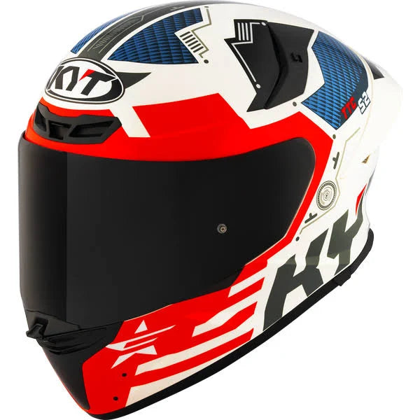 KYT TT Revo Fuselage Red Gloss Helmet