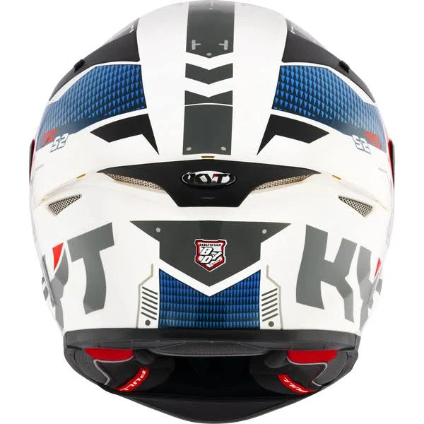 KYT TT Revo Fuselage Red Gloss Helmet