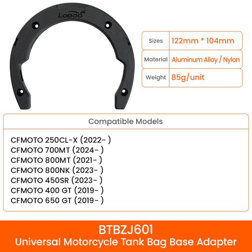 Loboo Tank Bag-BTB05BK