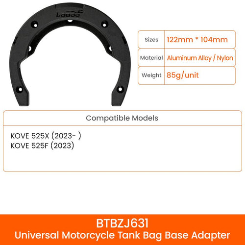 Loboo Tank Bag-BTB05BK