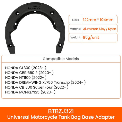 Loboo Tank Bag-BTB05BK