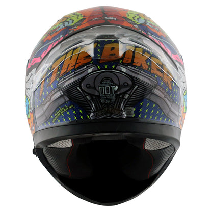Axor xBhp Bionic Helmet NEON YELLOW BLUE