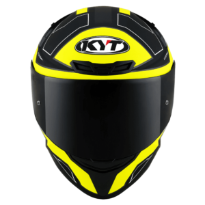 KYT TT-Course Overtech Black Green Helmet