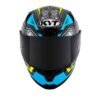 KYT Striker Black Blue Helmet