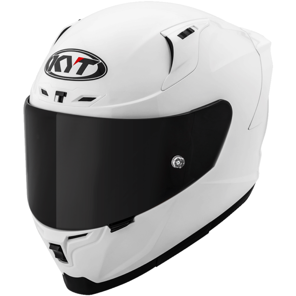 KYT Striker Plain White - Image 3