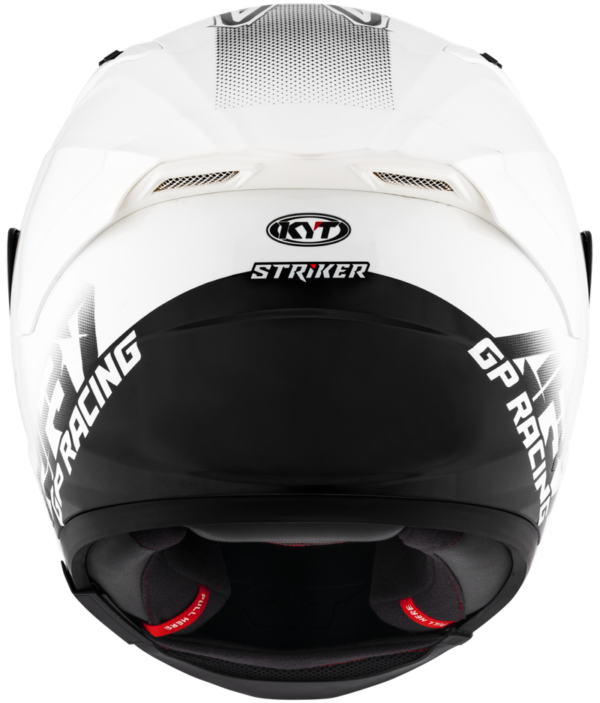 Kyt Striker Af37 Livery White Black - Image 5