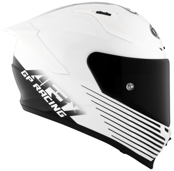 Kyt Striker Af37 Livery White Black - Image 3