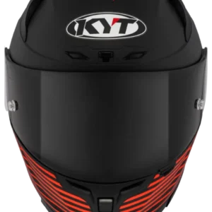KYT Striker SV AF37 REP Livery Matt Black Red Helmet