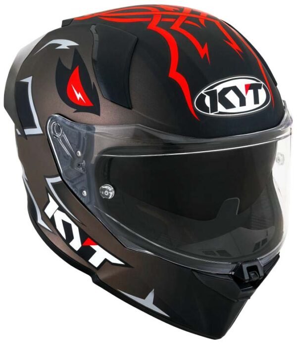 KYT R2R Pro Fury 29 Matt Helmet - Image 4