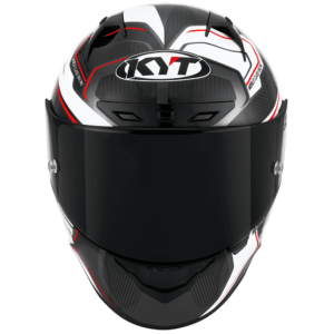 KYT NZ Race Carbon Competition White Helmet