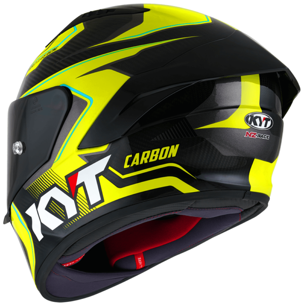 KYT NZ-RACE CARBON COMPETITION YELLOW - Image 8