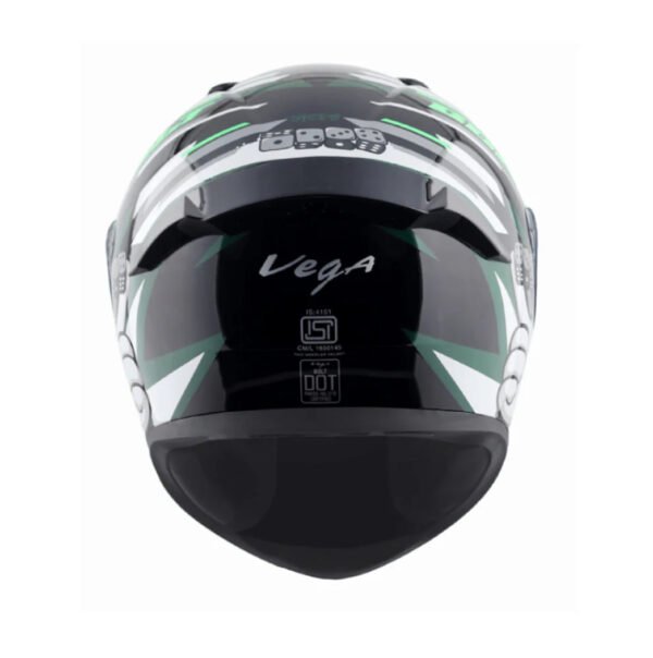 Vega Bolt Dice Black White - Image 5