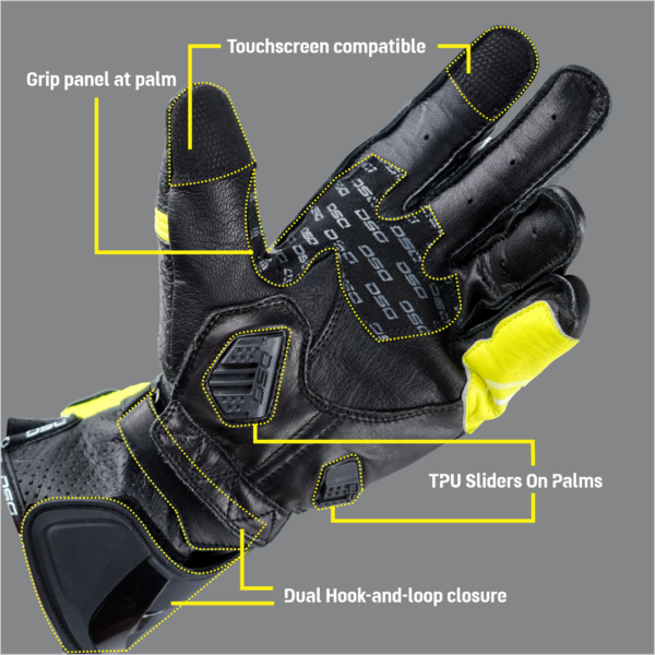 DSG PRO GP RIDING GLOVE - Image 7