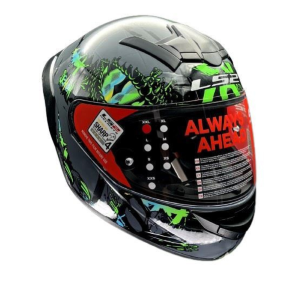 LS2 FF352 Flash Happy Dreams Helmet - Image 4
