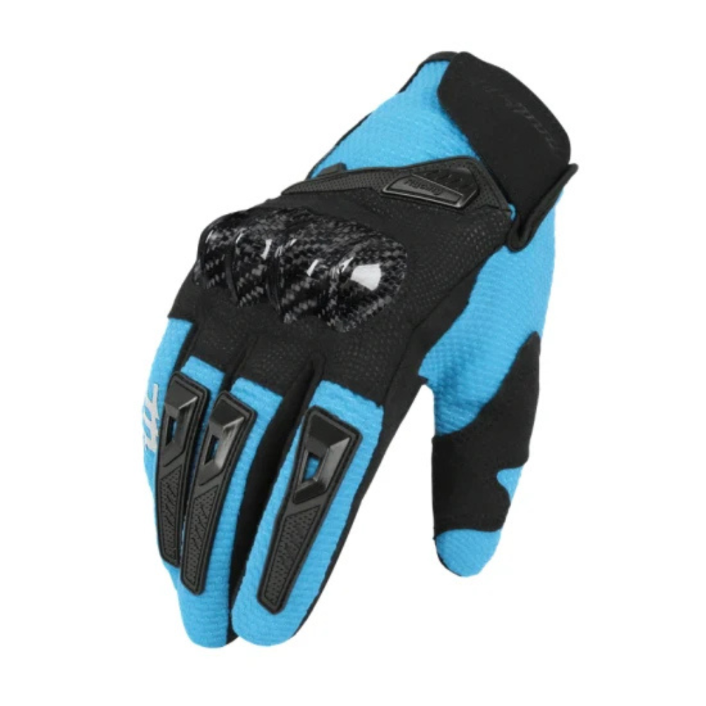 Madbike Light Blue Gloves
