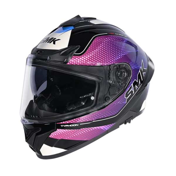 SMK Typhoon Mystic Gloss  (GL295) Helmet