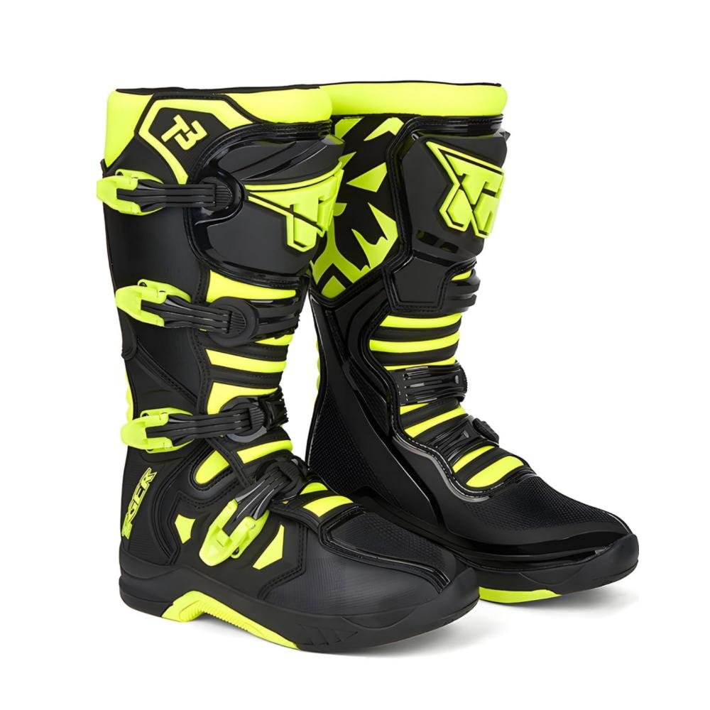 Tiger Racing T3 Motocross Boots Off Road Boots MX Boots Riding