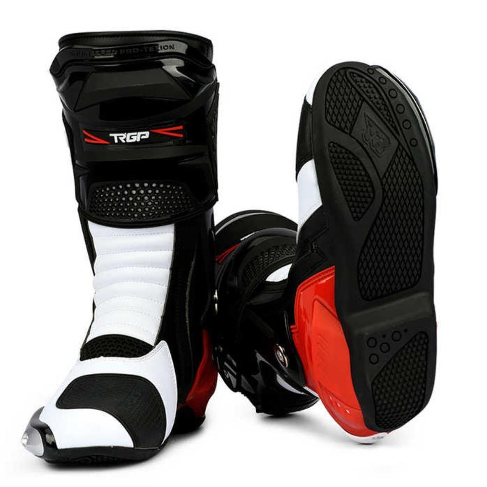 X-one Waterproof Motorbike Boots Racing Boots Riding Leather Motorcycle speed racing boots