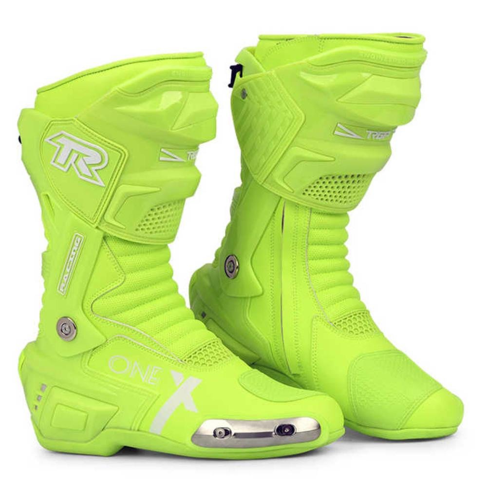 X-one Waterproof Motorbike Boots Racing Boots Riding Leather Motorcycle speed racing boots