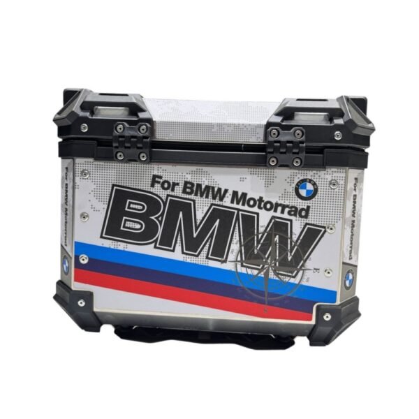 45L TOP BOX ALUMINIUM WITH STICKER - Image 3