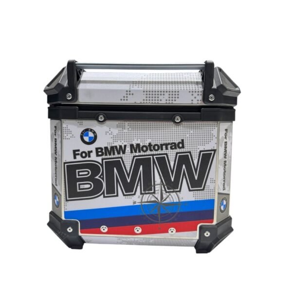 45L TOP BOX ALUMINIUM WITH STICKER - Image 4