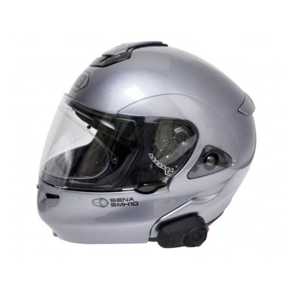 SENA SMH5 Bluetooth Headset & Intercom for Scooters and Motorcycles with Universal Microphone Kit - Image 5