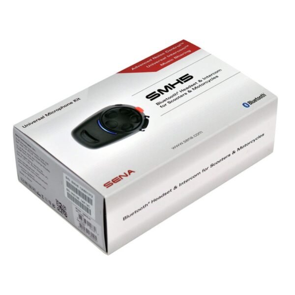 SENA SMH5 Bluetooth Headset & Intercom for Scooters and Motorcycles with Universal Microphone Kit - Image 4