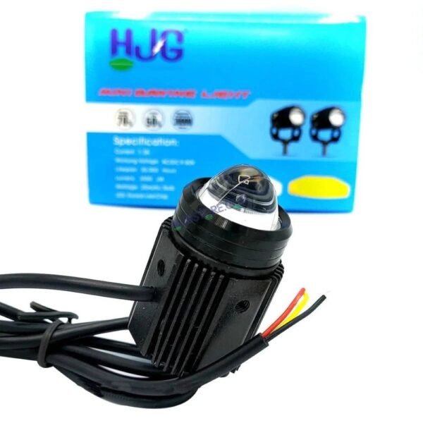 Acube Mart HJG original Universal for car and bike Mini drive LED light pods 2inch LED Driving Lights 2 Color White Yellow Fog Lights Spot Beam for Motor ATV Truck Boat 4x4 SUV UTV Tractor (Pack of 2)