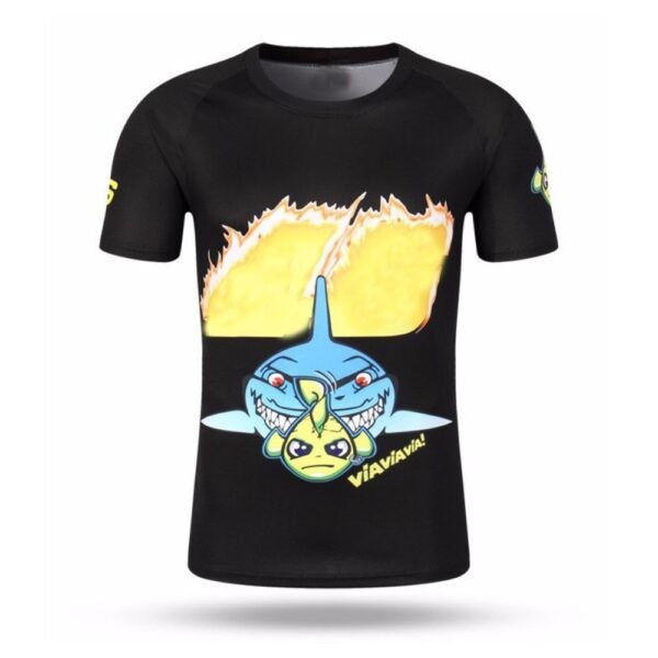 BLACK HALF SLEEVES T-SHIRT