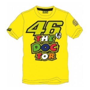 46 THE DOCTOR PRINTED HALF SLEEVES T-SHIRT