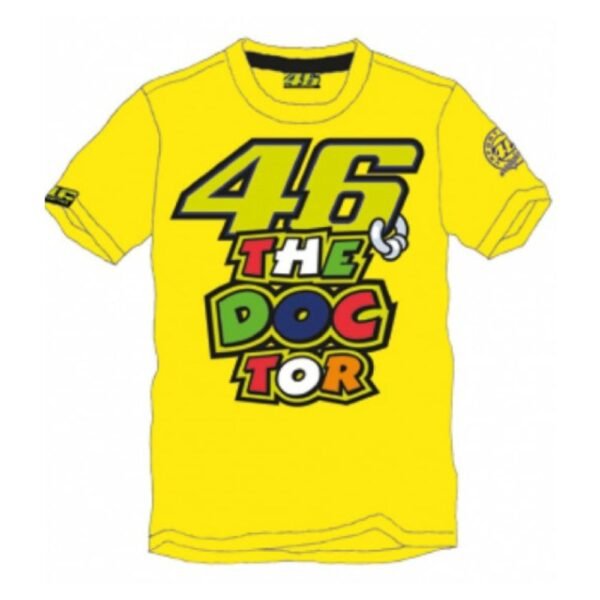 46 THE DOCTOR PRINTED HALF SLEEVES T-SHIRT