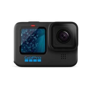 GoPro Hero11 Waterproof Digital Action Camera with Front&Rear LCD Screens,5.3K60 Ultra Hd Video,Hypersmooth 5.0,1080P Live Streaming with Enduro Battery(1-Yr International+1-Yr India Warranty),Black