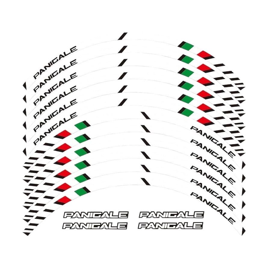 Motorcycle Rim decals strips for DUCATI PANIGALE