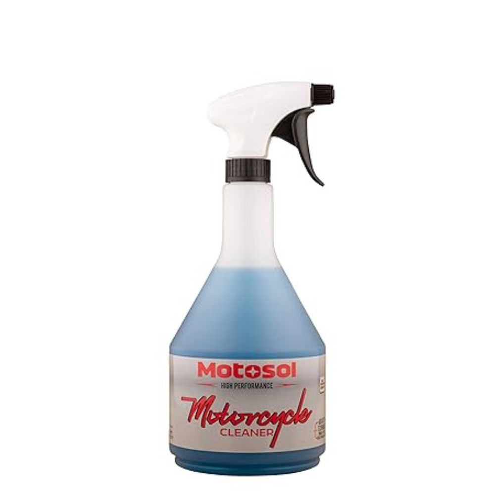 Motosol Motorcycle Cleaner 1Ltr | Shampoo Waterless Spray | Effective Dirt Removal | Bike Washing Liquid | Cleans Tough Stain | Ideal for Matte, Fibre, Plastic & Glossy Finish
